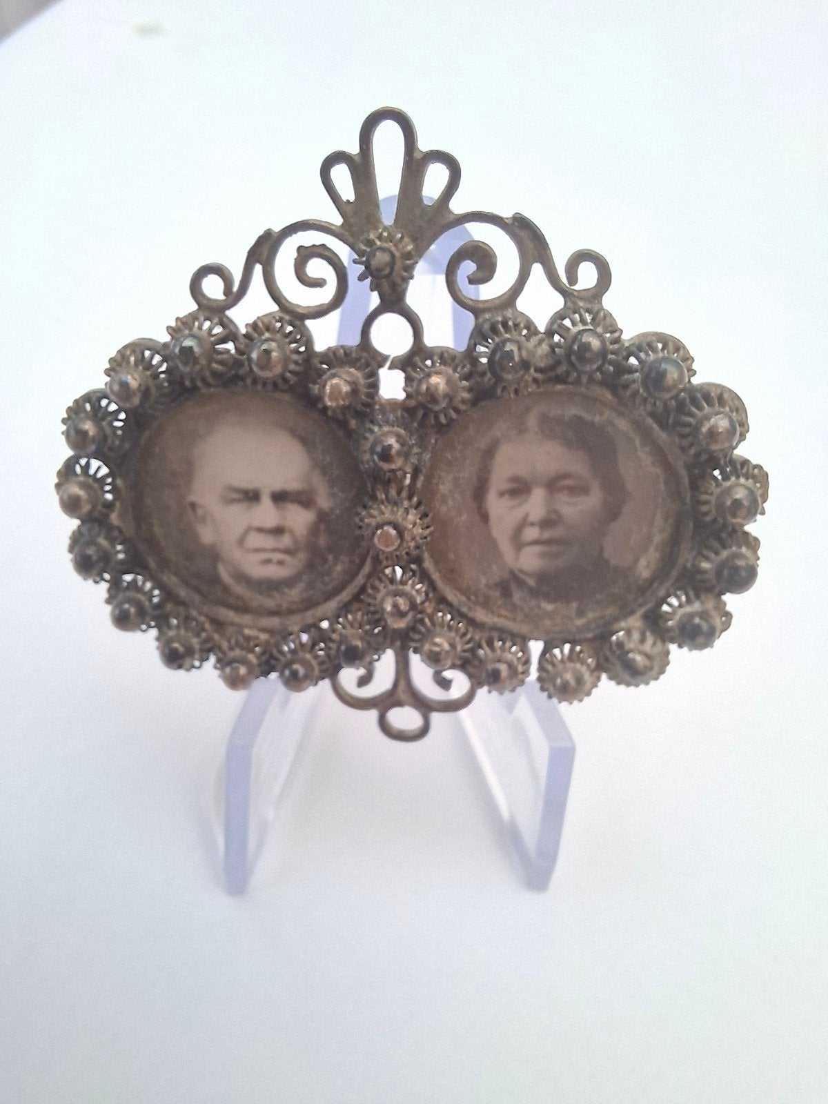 antieke zilveren broche, Antiek en Kunst, Ophalen