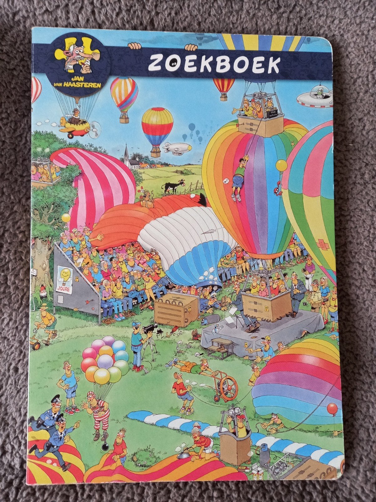 Jan van Haasteren zoekboek. Feest., Boeken, Ophalen, Zo goed als nieuw, Overige onderwerpen