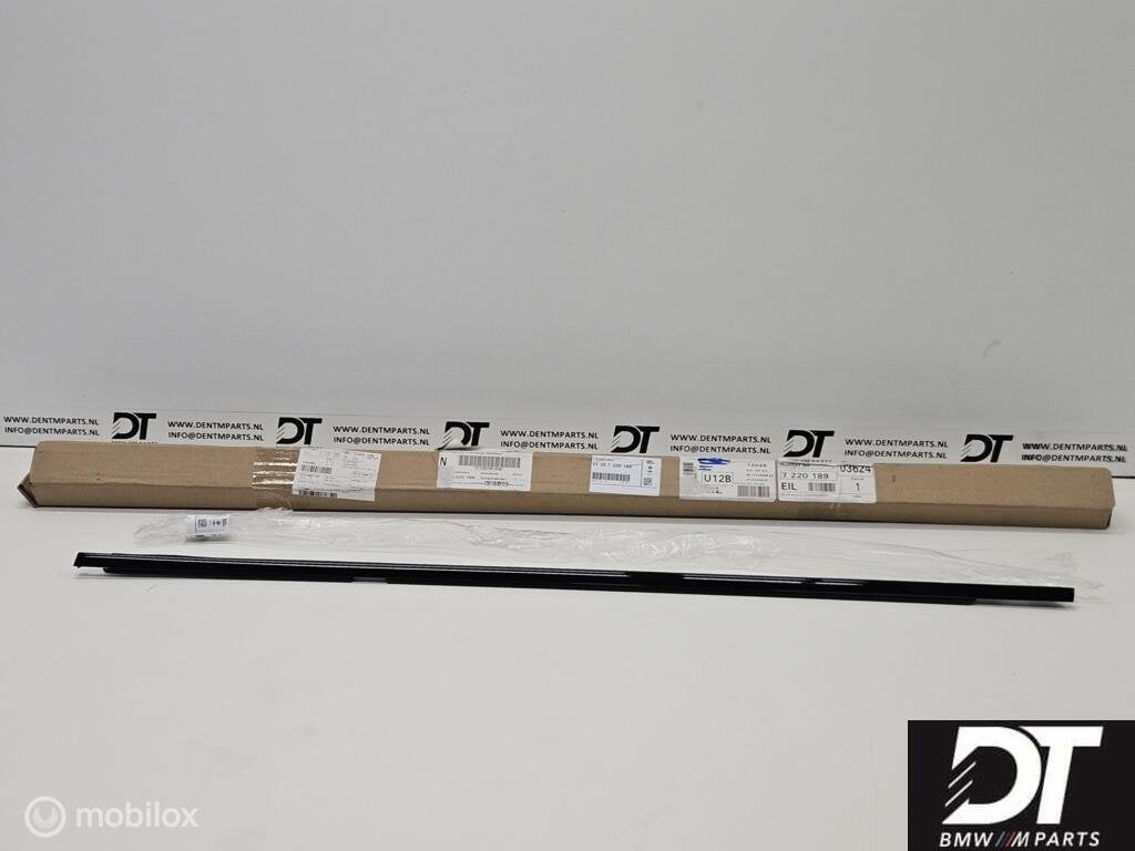 Sierlijst deur linksachter GLANZSCHWARZ BMW E90 51357220189, Nieuw, Ophalen of Verzenden