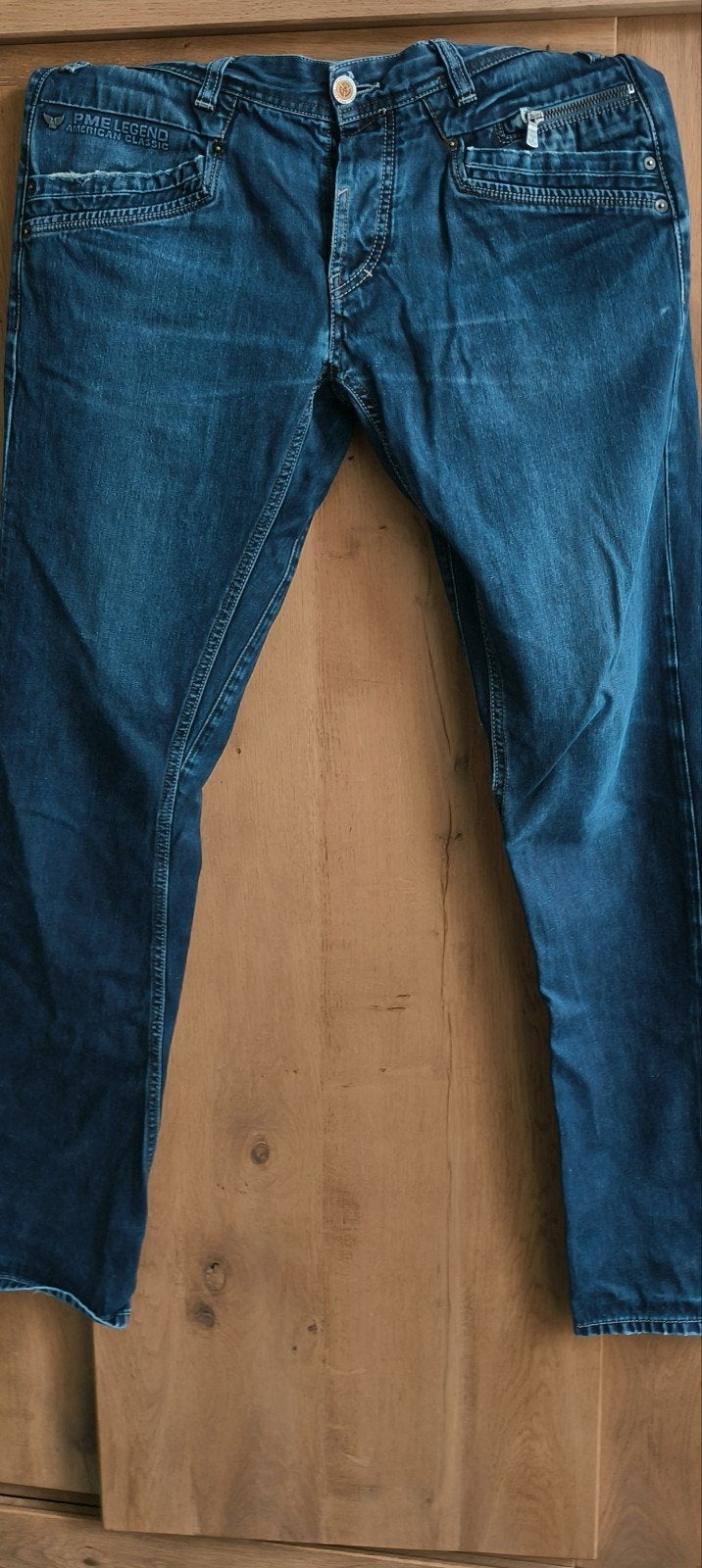 PME broek bare metal maat 36-36 kleur wijkt af, Ophalen of Verzenden, Gedragen, Blauw