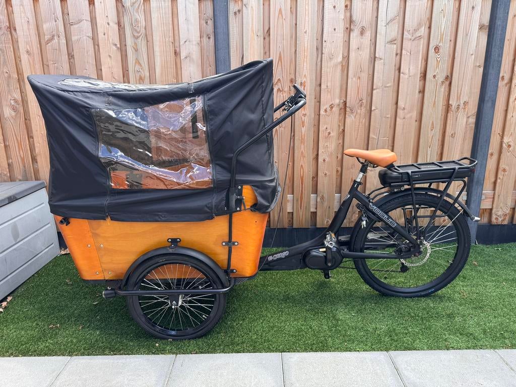 Elektrische vogue E-cargo met huif, Overige merken, 4 kinderen of meer, Gebruikt, Huif