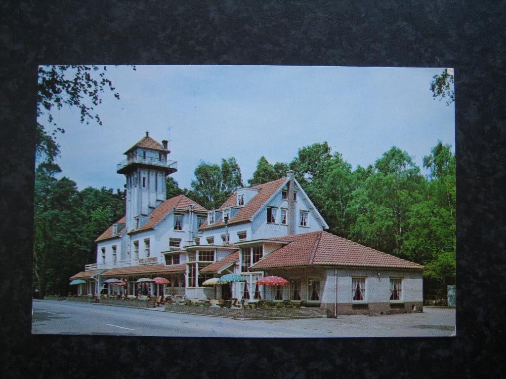 LOENEN Gld Hotel Rest. de Vrijenberg 1963 Kleur, Ophalen of Verzenden, 1960 tot 1980, Gelderland