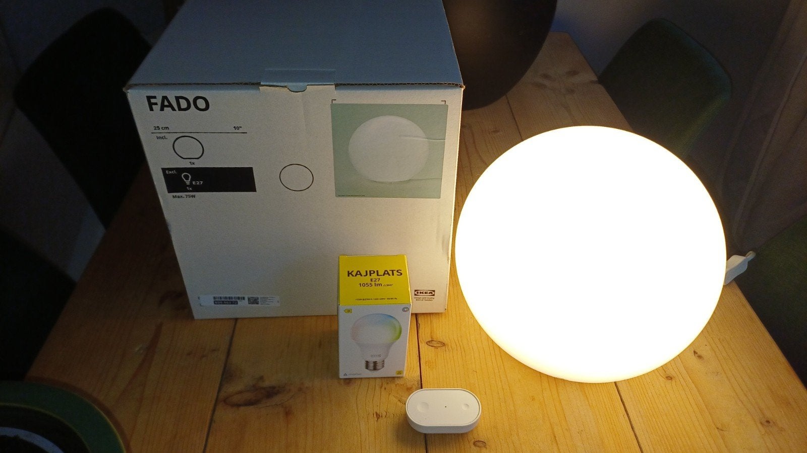 FADO lamp IKEA, Meerkleurig, Nieuw, Glas, IKEA