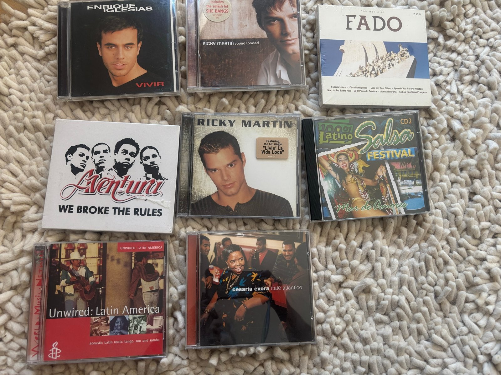 Diverse Latin CD's: Enrique Iglesias, Ricky Martin, Aventura, Cd's en Dvd's, Latin, Ophalen of Verzenden, Nieuw in verpakking