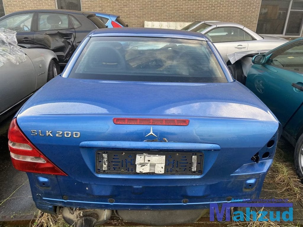 MERCEDES SLK R170 Blauw 372 achterklep 1996-2004, Gebruikt, Mercedes-Benz AG, Deur, Mercedes-Benz