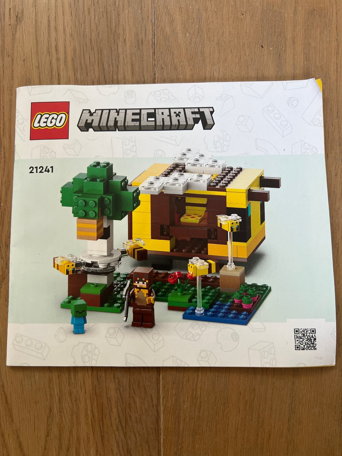 LEGO Minecraft De Bijenboerderij (21241) - Zo goed als nieuw, Ophalen of Verzenden, Zo goed als nieuw, Overige merken
