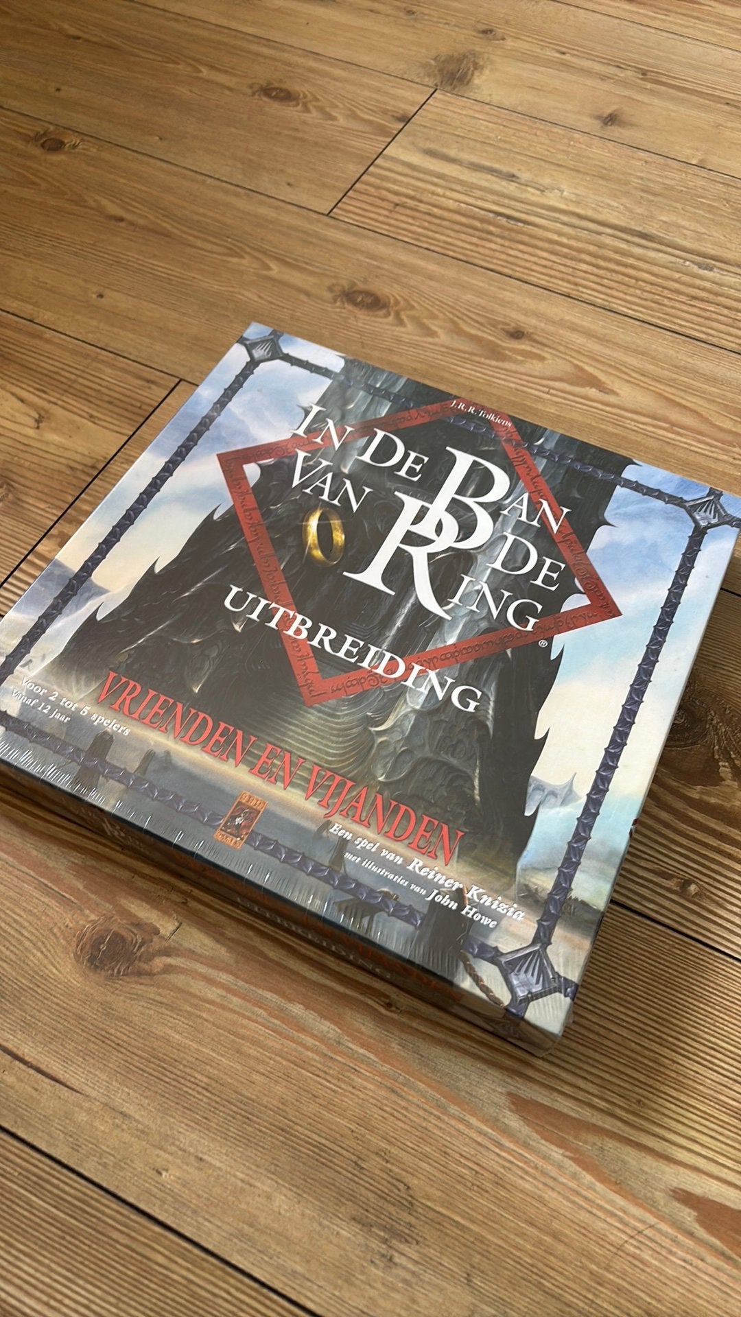 In de ban van de ring uitbreiding vrienden en vijanden, Hobby en Vrije tijd, Gezelschapsspellen | Bordspellen, Ophalen of Verzenden