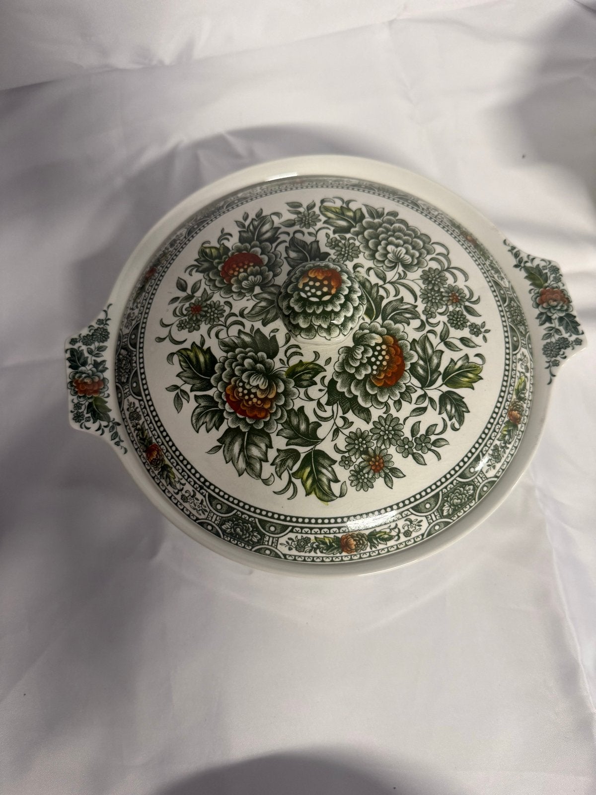 2x Ridgway Staffordshire Canterbury Terrine met Deksel, Ophalen of Verzenden