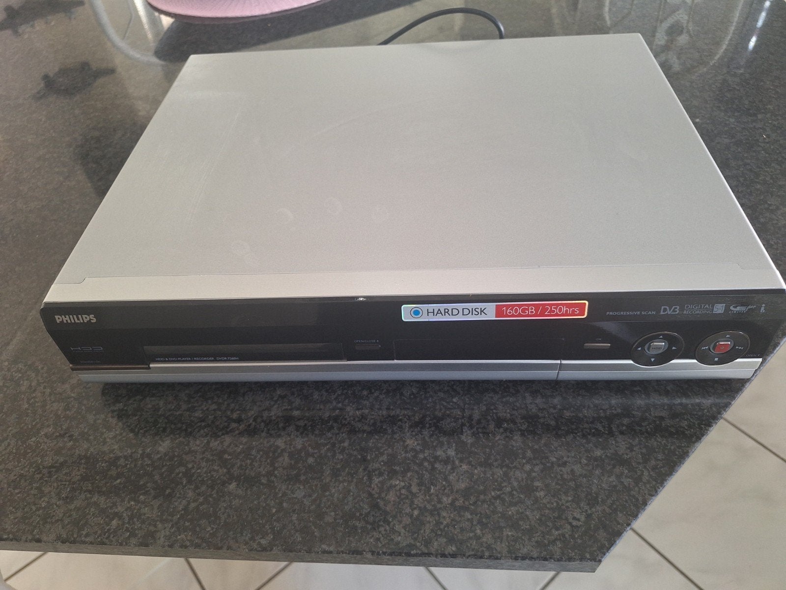 Philips DVD Recorder met 160GB HDD - DVR7260H, Philips, Gebruikt, Met harddisk, Dvd-recorder