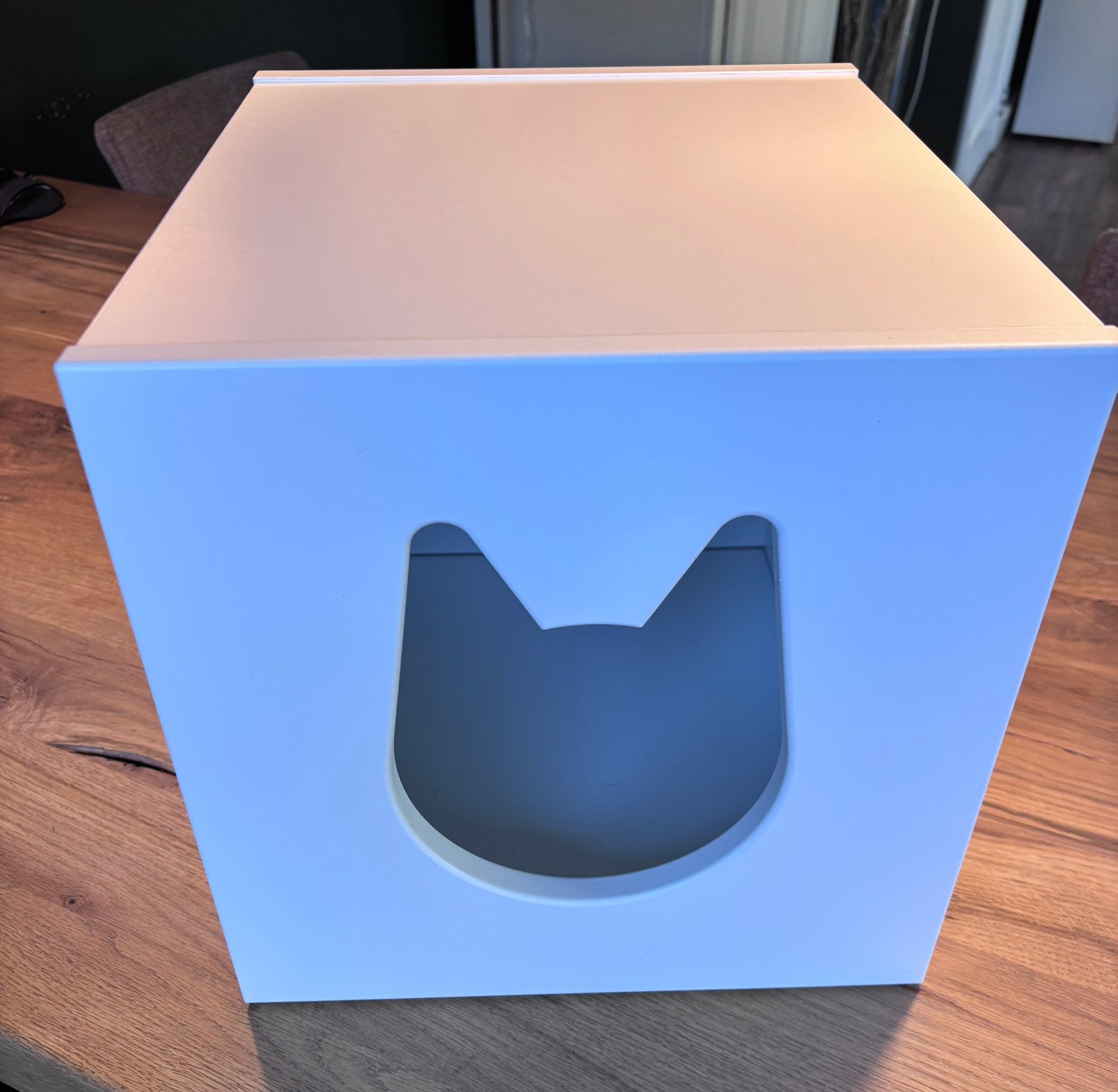 Ikea Kallax kattenhuis, Dieren en Toebehoren, Ophalen, Zo goed als nieuw