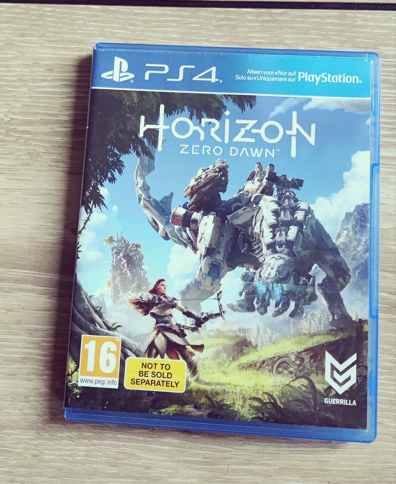 Horizon Zero Dawn PS4 - Epische actie-RPG, 1 speler, Ophalen of Verzenden, Zo goed als nieuw, Role Playing Game (Rpg)