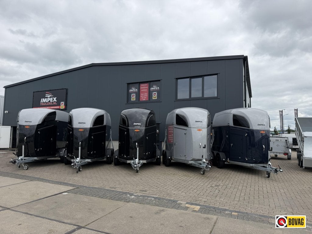 Bij Impex 4x Bockmann Comfort poly zadelkamer alu bodem !!, Dieren en Toebehoren, Nieuw, Polyester, 2-paards trailer