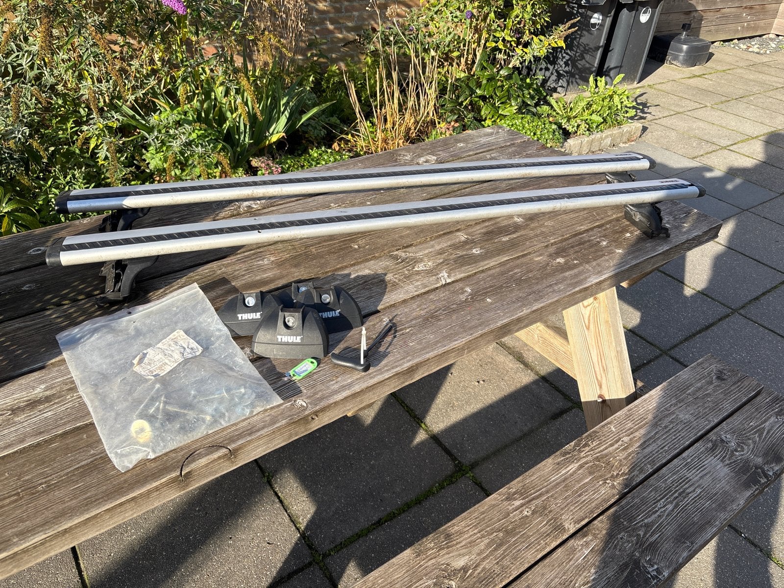 Thule dakdragers voor Peugeot 308 (gebruikt), Ophalen, Gebruikt