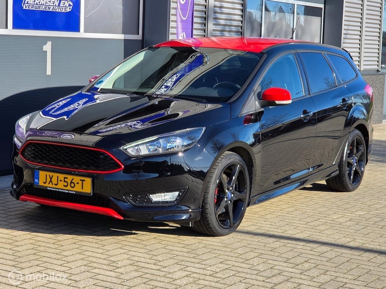 Ford Focus 1.5 EcoBoost 150 pk Black Edition ST-line, Euro 6, 4 cilinders, 150 pk, Zwart