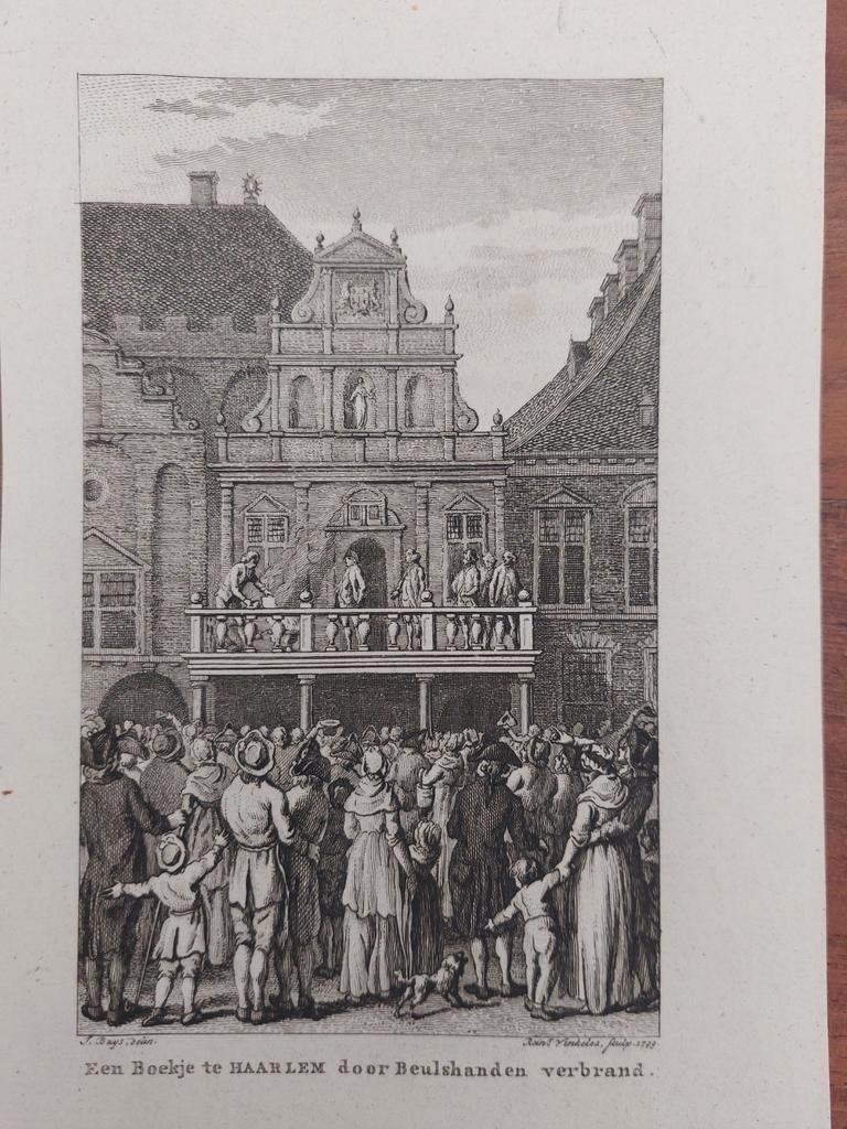 1 / Boekje te Haarlem door beulshanden verbrand, Ophalen of Verzenden