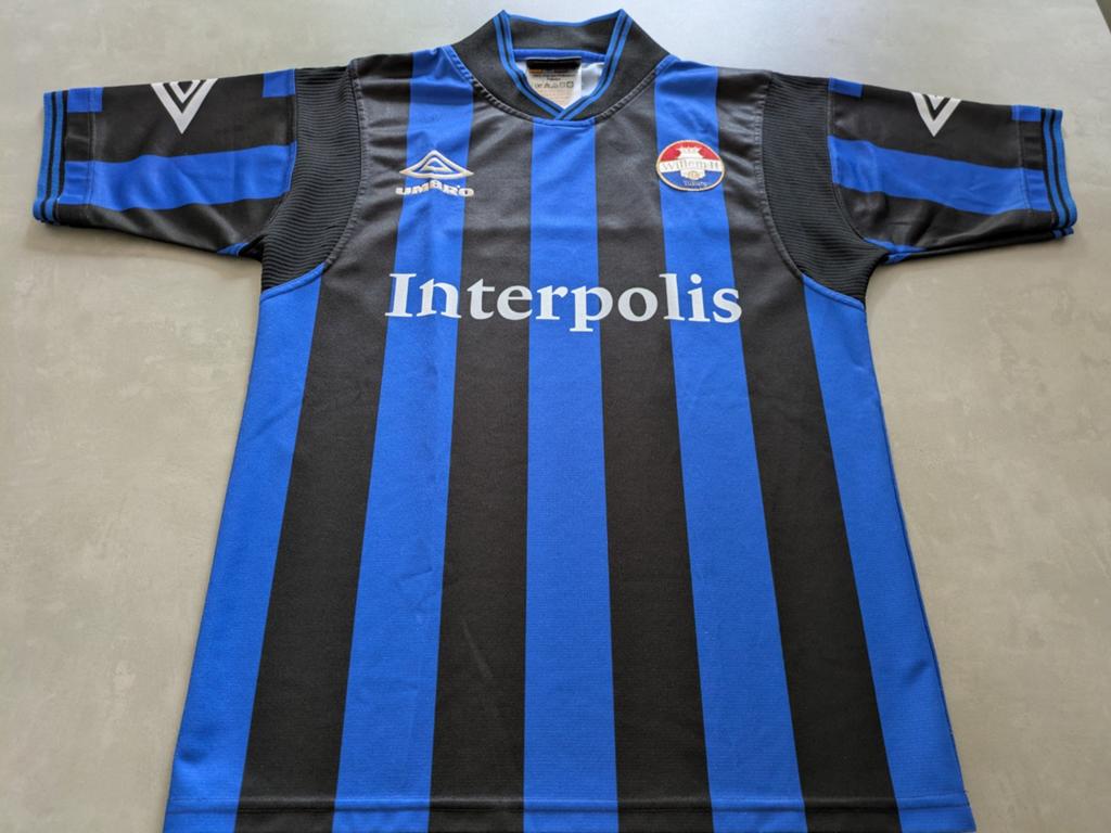 Voetbalshirt Willem II vintage shirt 2000 Zeldzaam, Ophalen of Verzenden, Zo goed als nieuw, Shirt