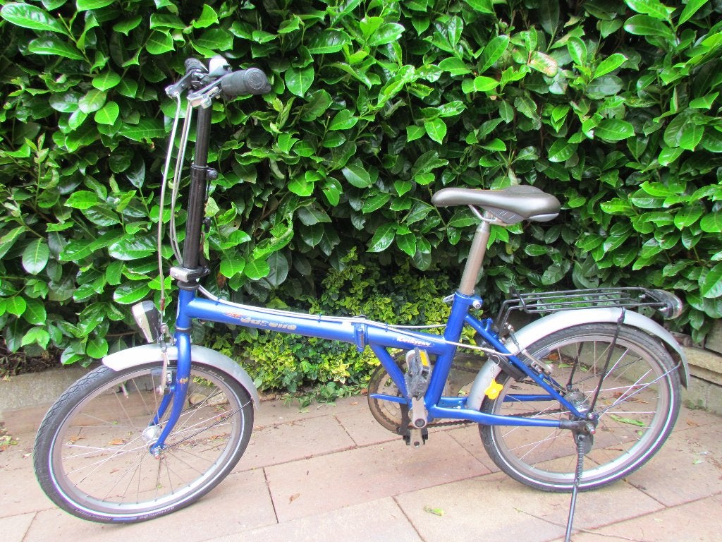 Gazelle Vouwfiets, Fietsen en Brommers, Fietsen | Vouwfietsen, Ophalen, 20 inch of meer, Gebruikt, Velgrem
