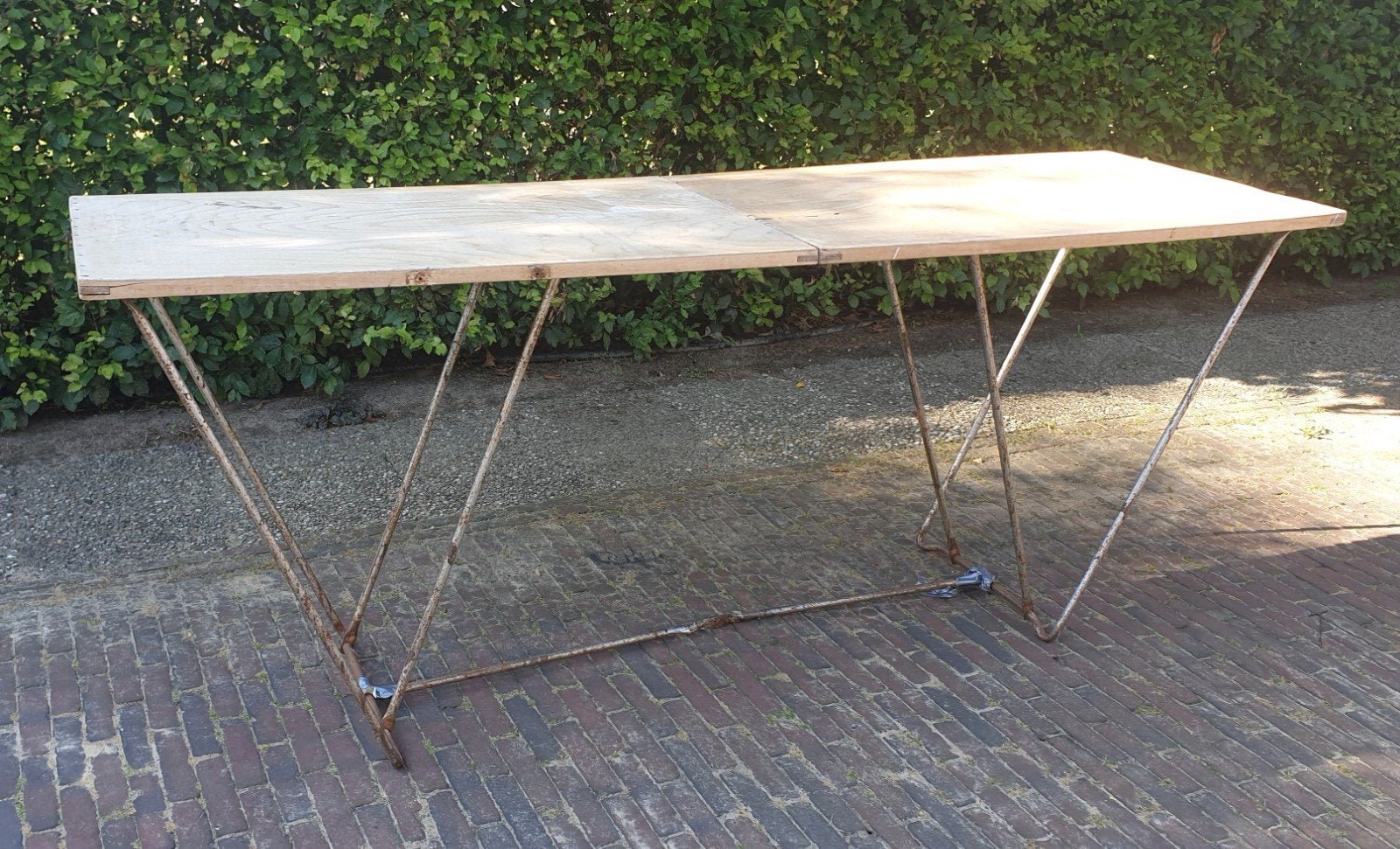 behangtafel inklapbaar, Ophalen, Gebruikt