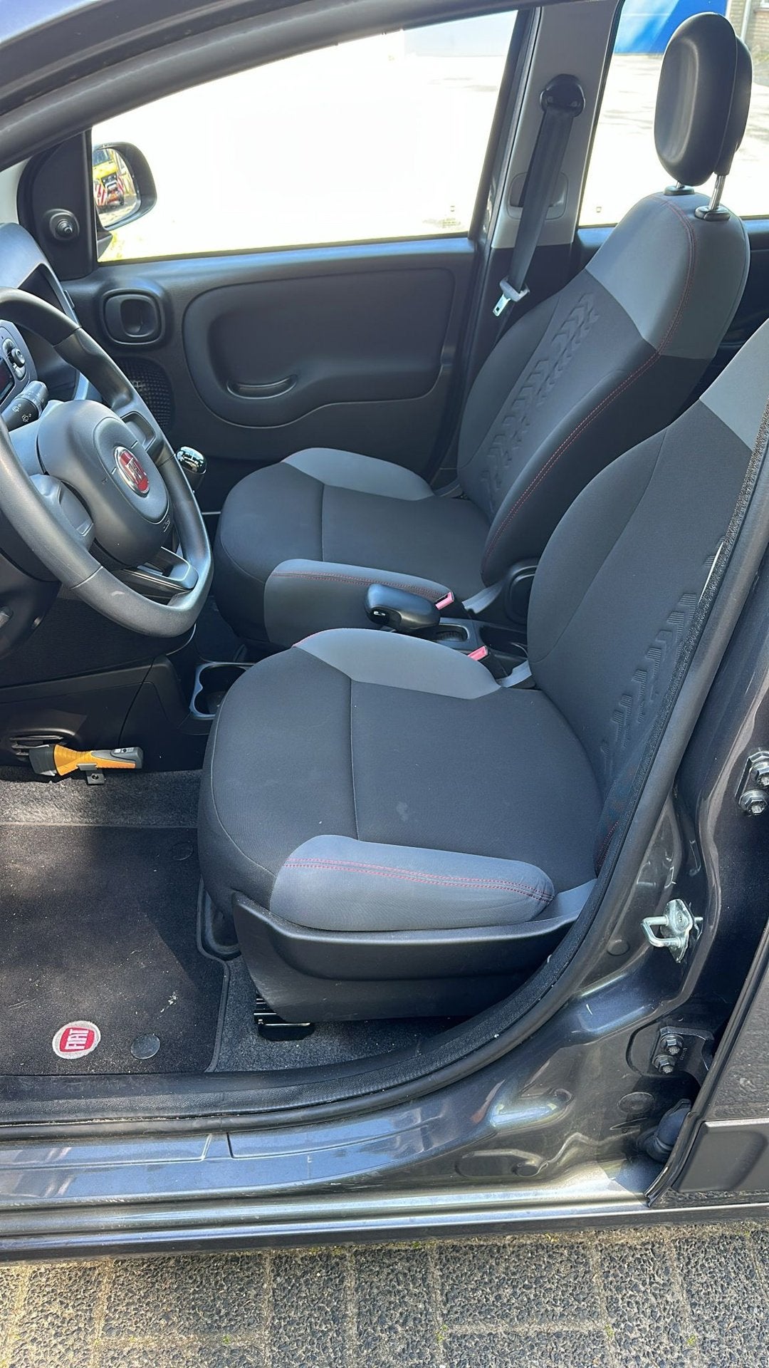 Fiat Panda 1.2 Popstar Airco, origineel NL auto, Tellerrappo, Auto's, Fiat, Gebruikt, Origineel Nederlands, Bedrijf, Handgeschakeld