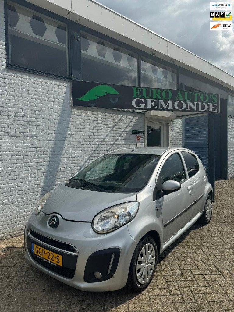 Citroen C1 1.0 Collection NIEUWE KOPPELING JAAR APK AIRCO EL, Auto's, Citroën, Voorwielaandrijving, Euro 5, Metallic lak, Gebruikt