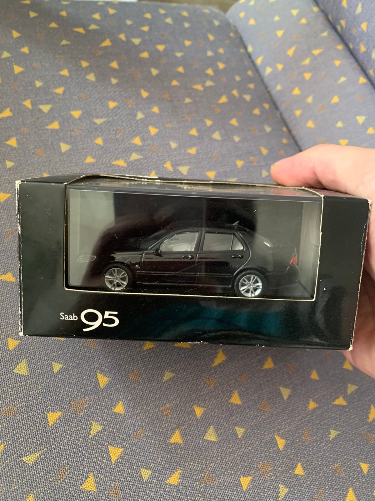 Saab 95 1:43 nieuw in doos, Overige merken, -, Ophalen of Verzenden, Zo goed als nieuw