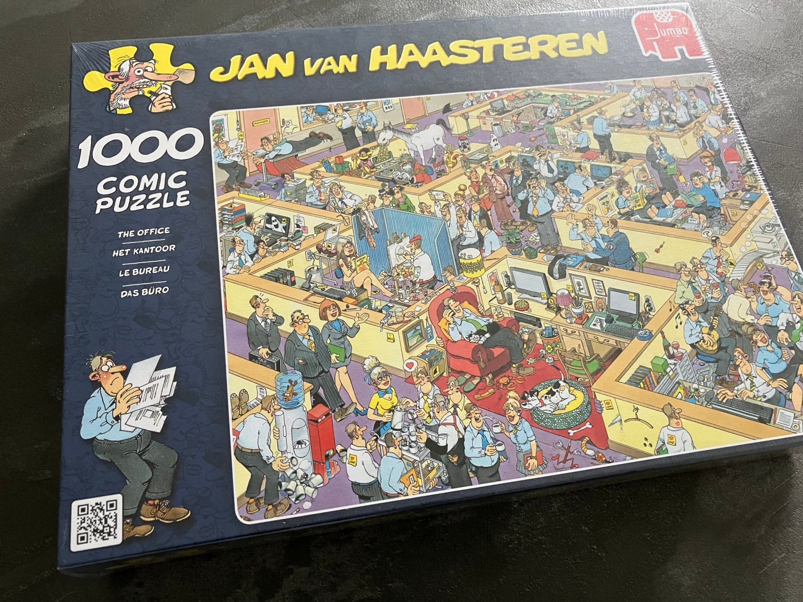Jan van Haasteren puzzel The Office Nieuw in folie, Ophalen, 500 t/m 1500 stukjes, Nieuw, Legpuzzel