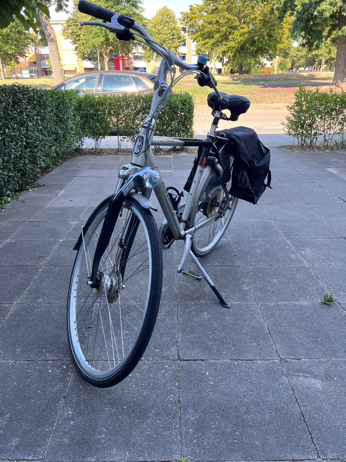 Gazelle Medeo Damesfiets - Zo goed als nieuw, Fietsen en Brommers, Fietsen | Dames | Damesfietsen, Ophalen, Velgrem, Zo goed als nieuw