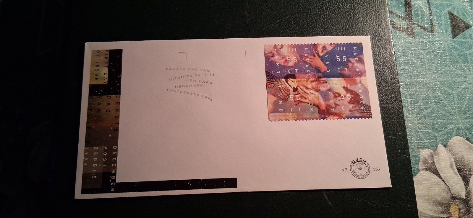 Eerste Dag Envelop (FDC) Nederland 1996 - Postzegels, Postzegels en Munten, Ophalen of Verzenden, Na 1940, Gestempeld