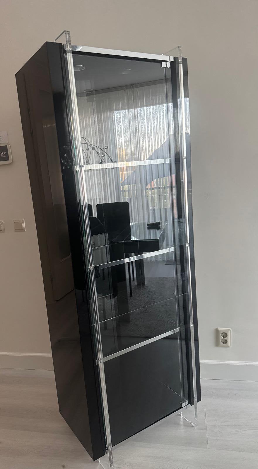 Rossetto Armobil design vitrinekast, Ophalen, Gebruikt, 50 tot 100 cm, 150 tot 200 cm