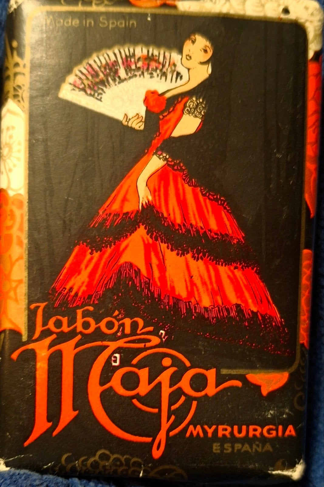 stuk Jabón Maja zeep 81gram Myrurgia uit Barcelona., Verzamelen, Ophalen of Verzenden, Nieuw