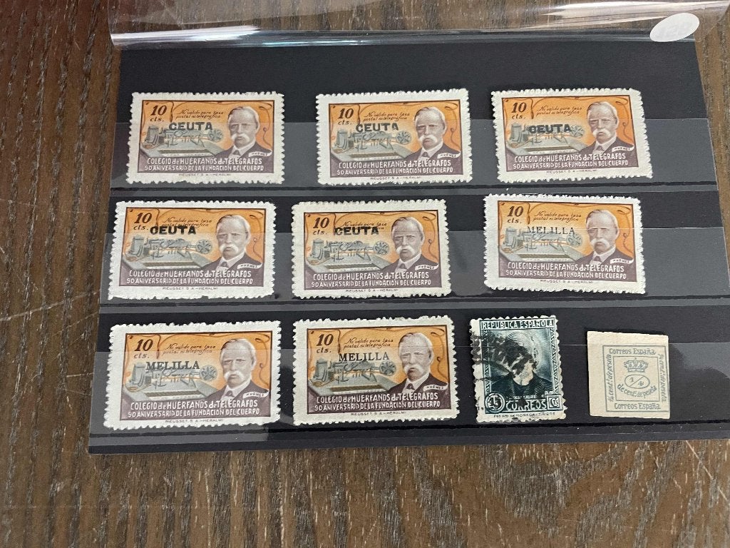 oude postzegels Spanje kaart 158, Postzegels en Munten, Postzegels | Europa | Spanje, Verzenden