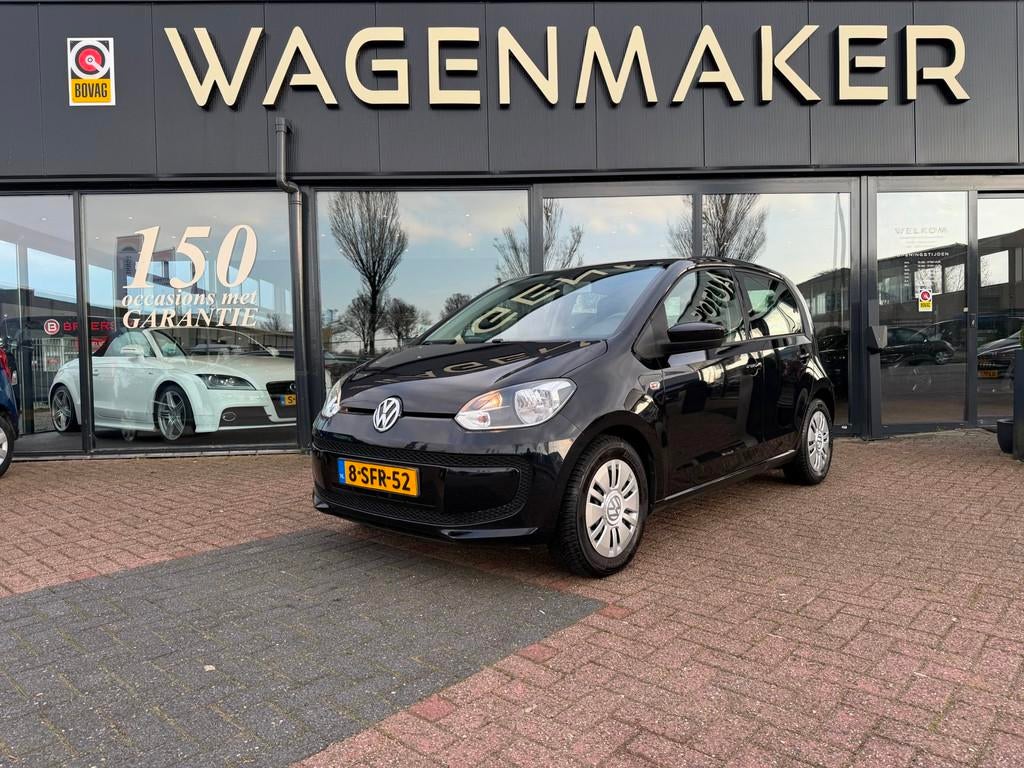 Volkswagen Up! 1.0 move up! BlueMotion AIrco|Cruise|NAVI|NAP, Voorwielaandrijving, Euro 5, Stof, Gebruikt