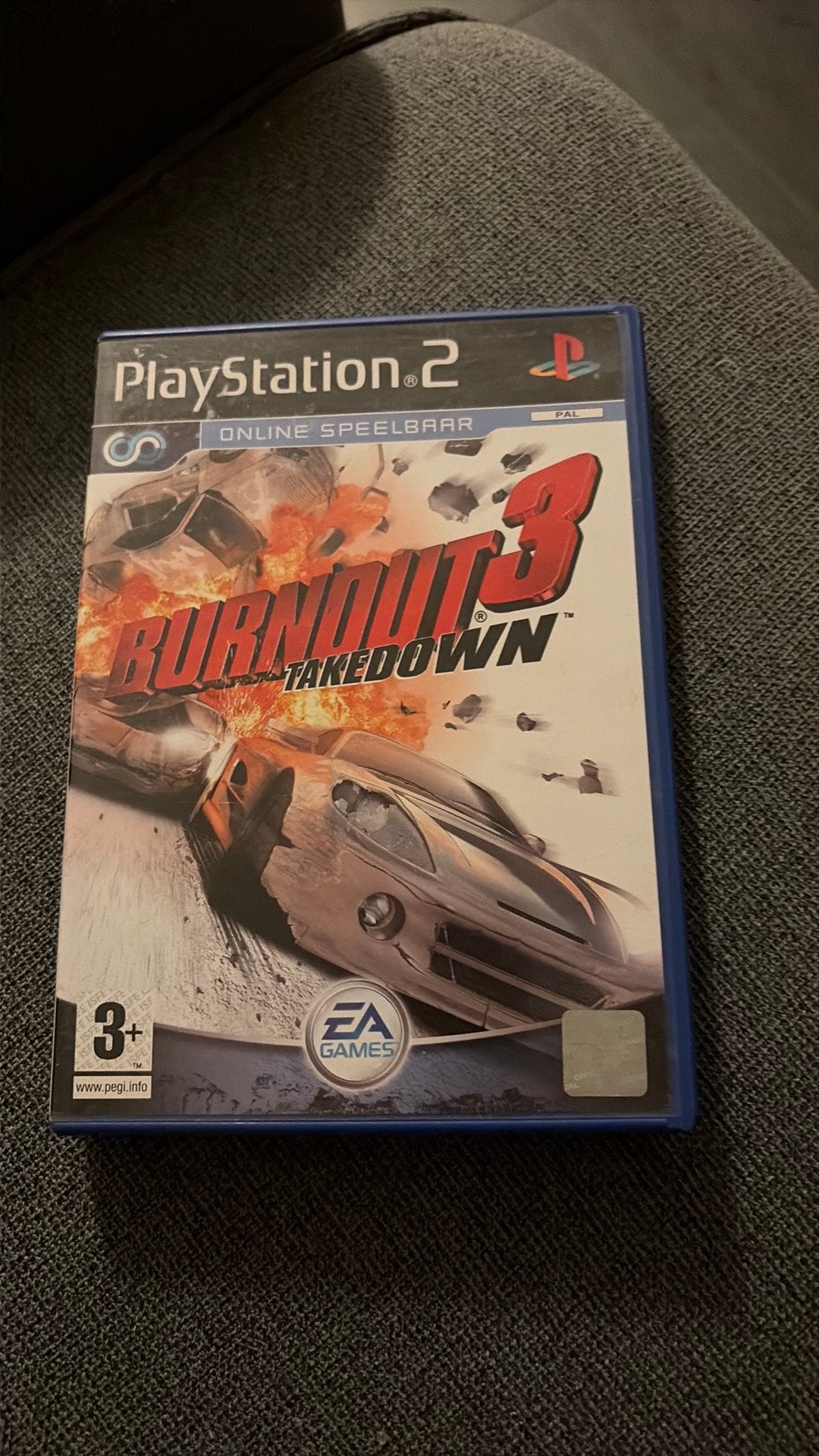 PS2 Burnout 3 Take Down, 1 speler, Racen en Vliegen, Ophalen of Verzenden, Zo goed als nieuw