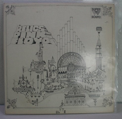 LP - Pink Floyd - Relics - Supersound - Enige uitgave - M/NM, LP, Progressive Rock, Inclusief binnenhoes, Ophalen of Verzenden
