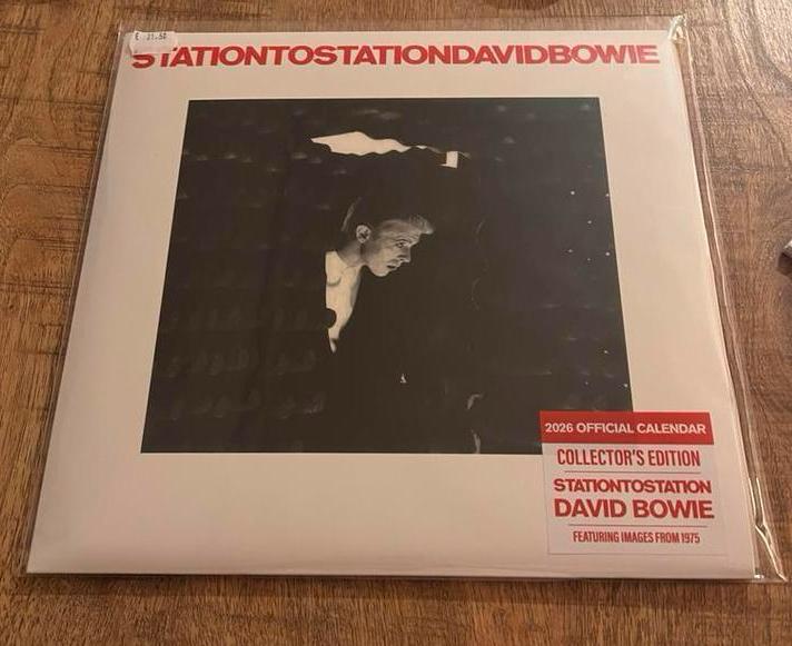 Collectors edition David Bowie kalender, Ophalen, Maandkalender, Nieuw