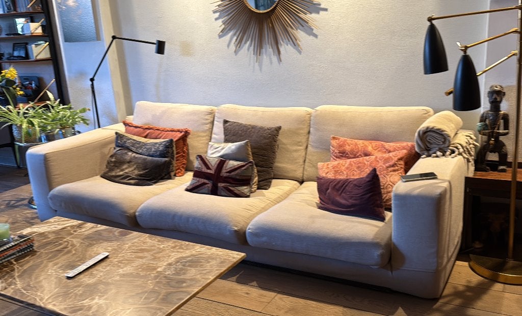 B&B Italia Maxalto Imprimatur bank, Huis en Inrichting, Ophalen, Gebruikt, 150 tot 200 cm, 75 tot 100 cm