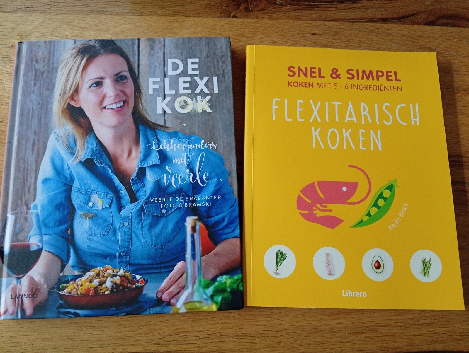 De Flexikok & Snel & Simpel Flexitarisch Koken kookboeken, Gezond koken, Ophalen of Verzenden, Veerle De Brabander, Koop Blok