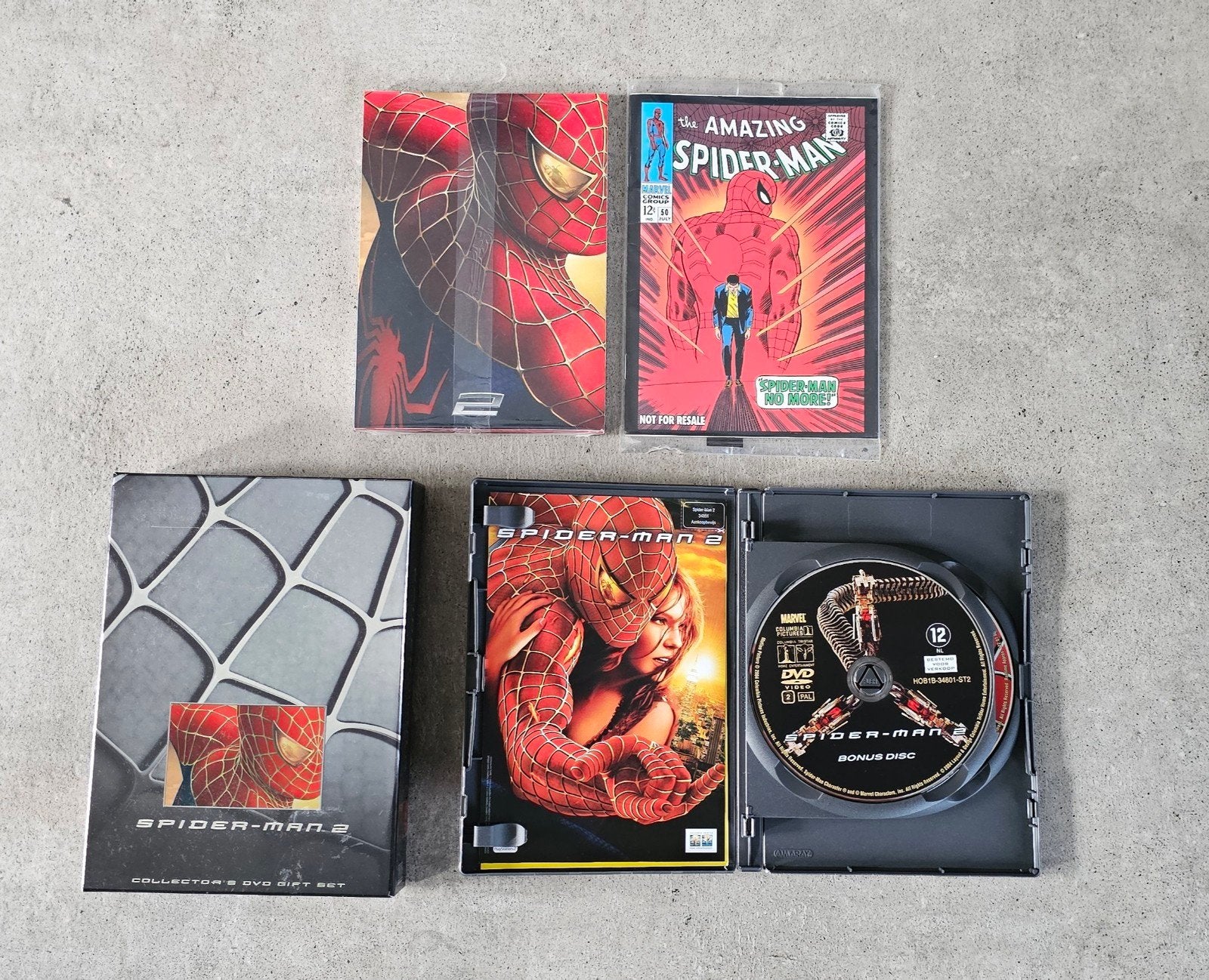 Spider-Man 2 Collector's DVD Gift Set, Engels, Nederlands, Inclusief doosje, Ophalen of Verzenden