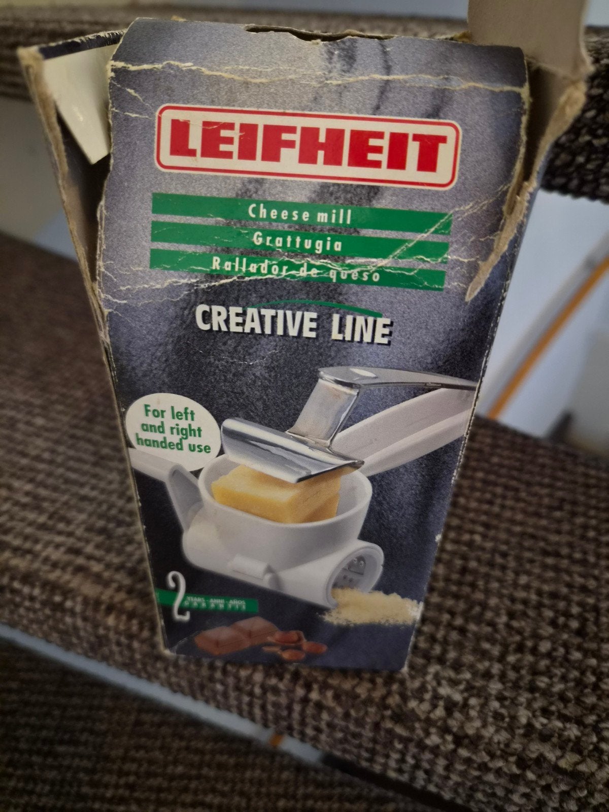 Leifheit Kaasmolen Creative Line - Nieuw in doos, Overige typen, Kunststof, Nieuw, Ophalen of Verzenden