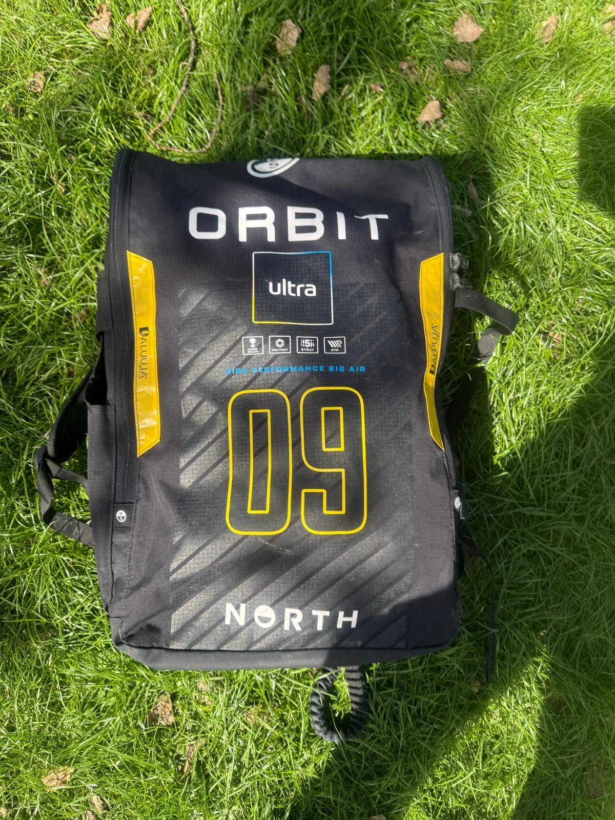 North Orbit  ultra 9.0m² Kitesurf Kite -, Watersport en Boten, Gebruikt, 9 m², Geen board, Ophalen of Verzenden