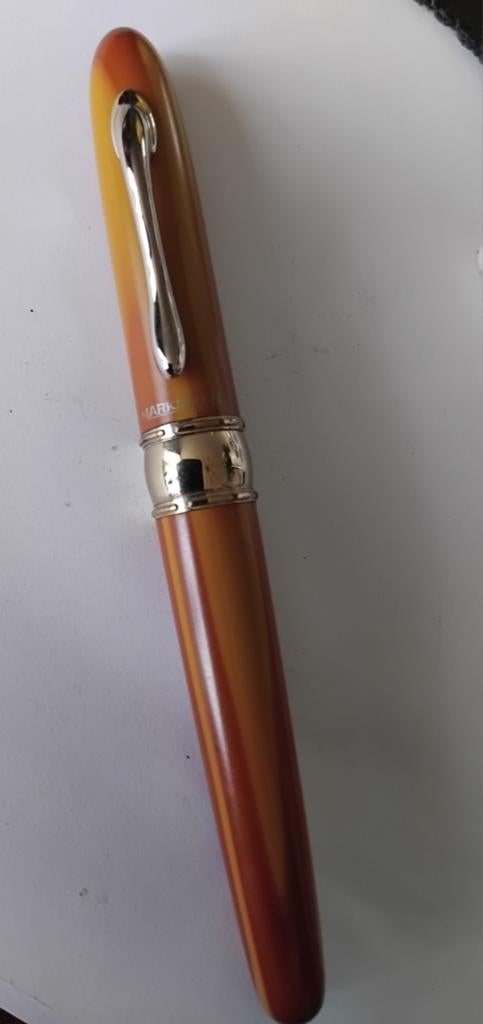 Markman Vulpen - Oranje/Bruin gestreept, Ophalen of Verzenden