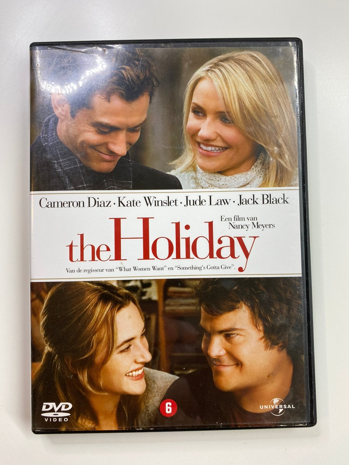 Dvd- the Holiday. met oa. Cameron Diaz, Kate Winslet, Cd's en Dvd's, Ophalen of Verzenden, Zo goed als nieuw, Romantische komedie