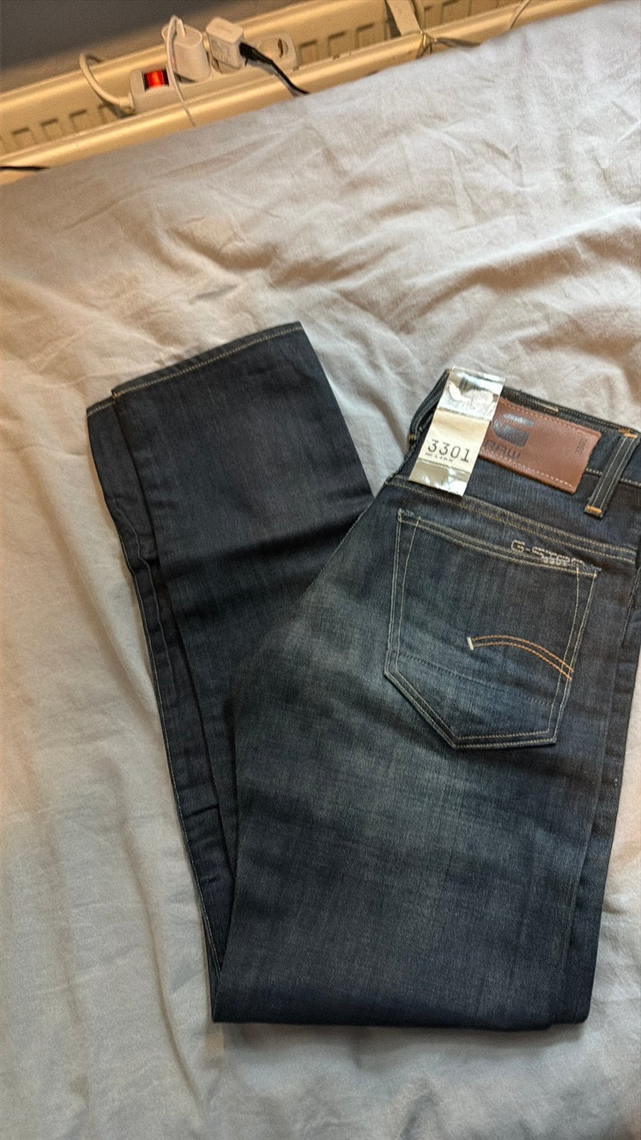 G-Star 3301 Jeans Maat 30/32 Blauw - Nieuw met kaartjes, Ophalen of Verzenden, Nieuw, Blauw, W32 (confectie 46) of kleiner