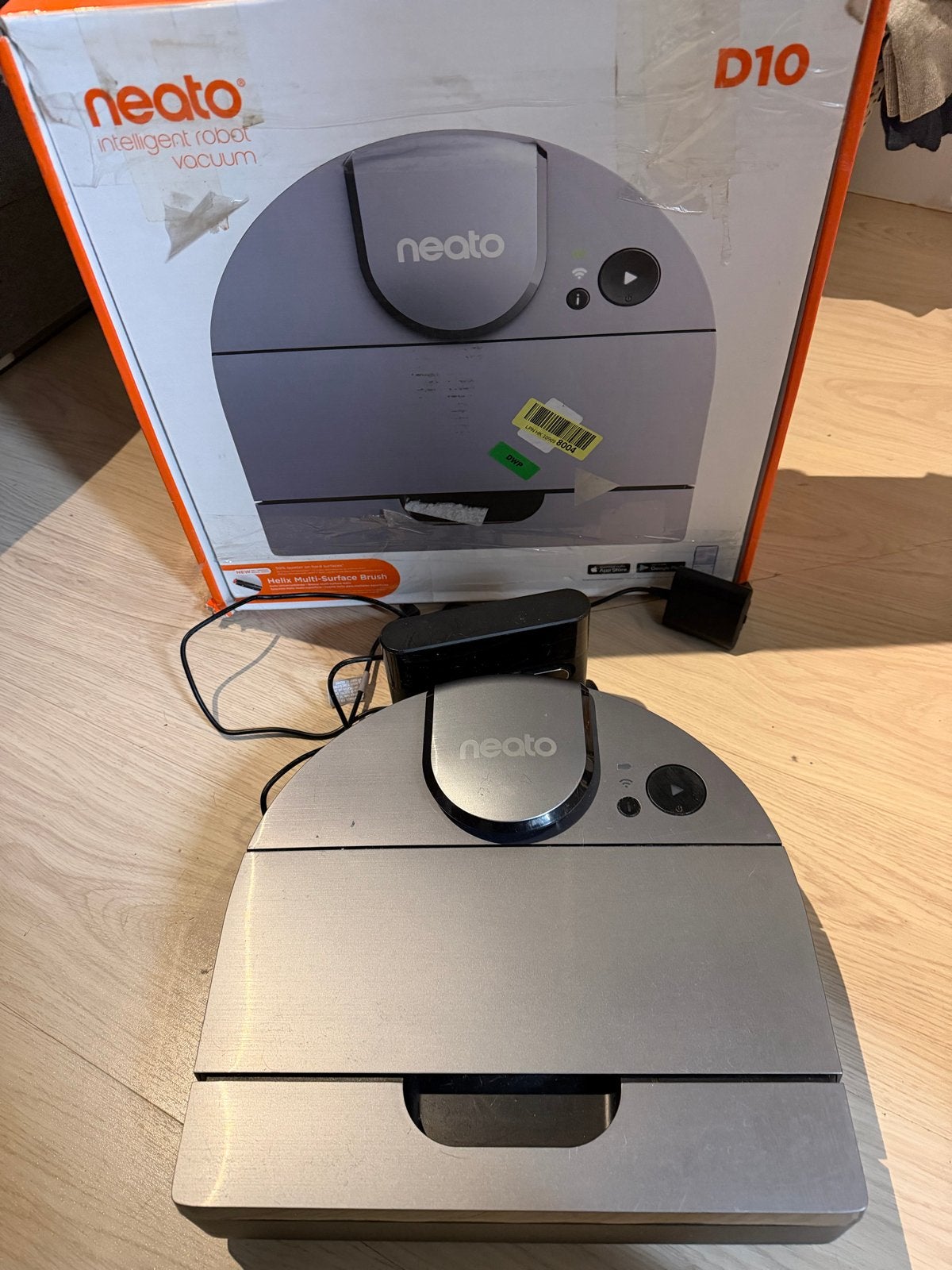 Neato D10 intelligente robotstofzuiger, Witgoed en Apparatuur, Gebruikt, Overige typen, Ophalen of Verzenden, Bedienbaar via app