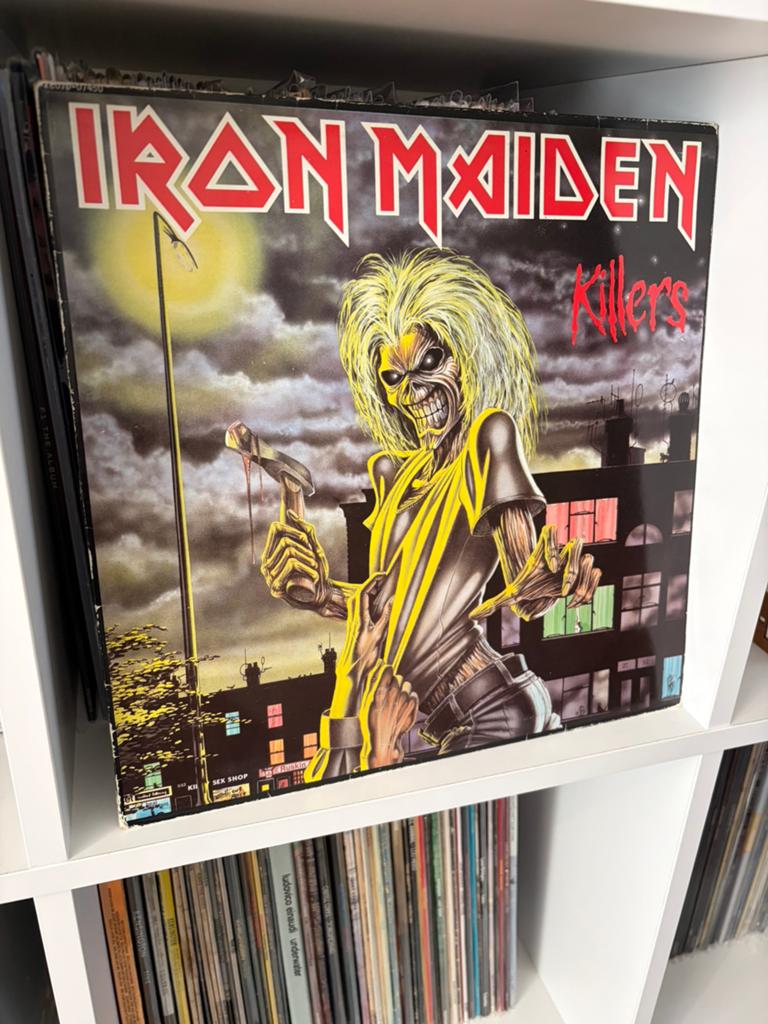 Iron Maiden - Killers vinyl, Ophalen of Verzenden, Zo goed als nieuw