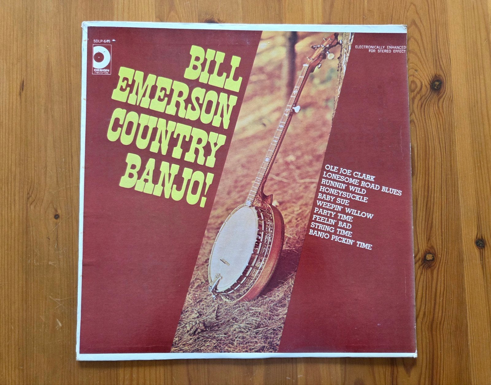 Bill Emerson - Country Banjo!, LP, Gebruikt, Ophalen of Verzenden, 12 inch