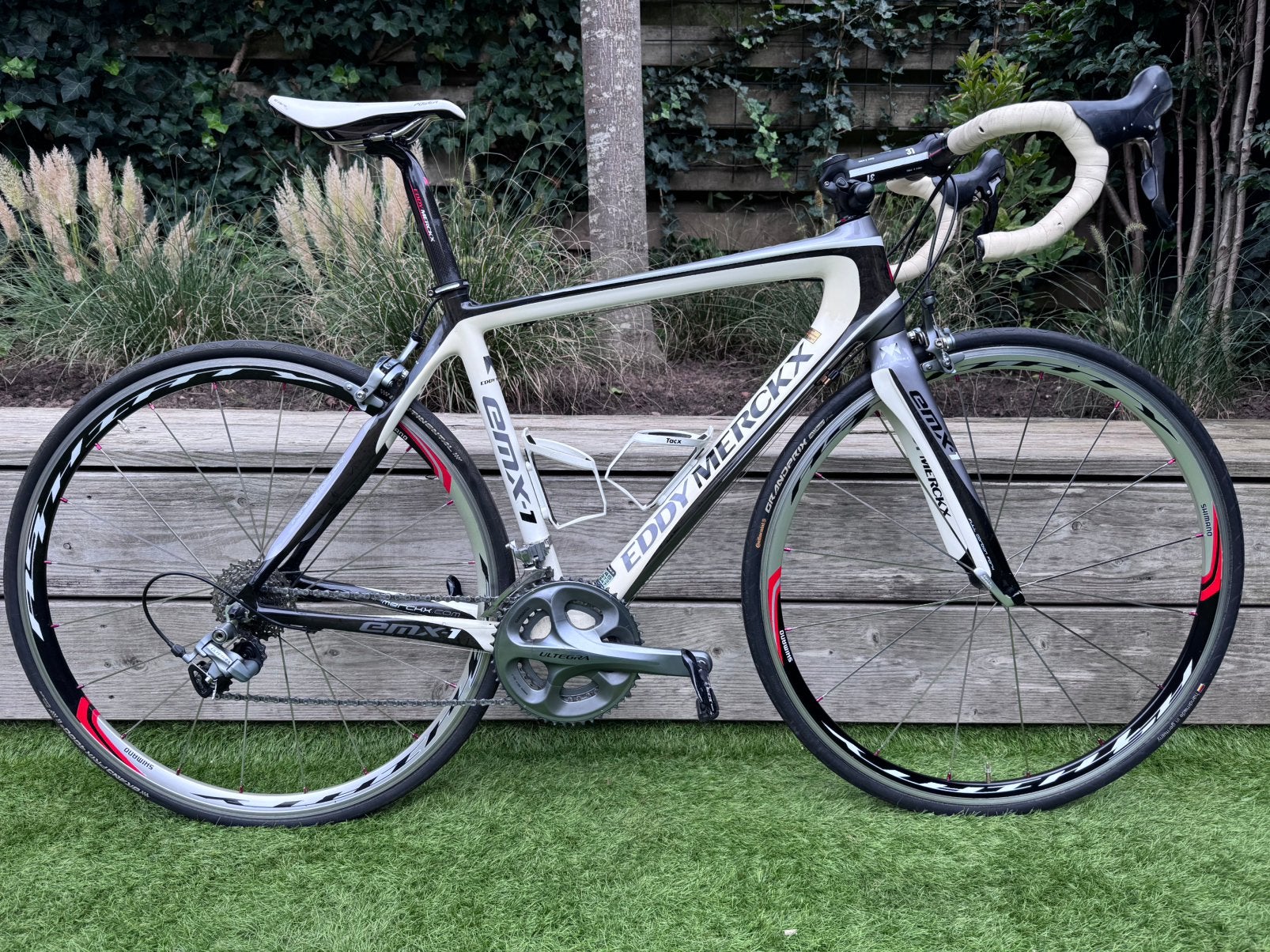 Racefiets Eddy Merckx EMX 1 | Full Carbon | Ultegra | Mt 45, 28 inch, Gebruikt, Carbon, Velgrem