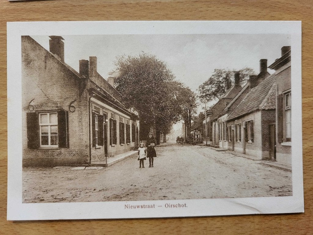 ansicht OIRSCHOT Nieuwstraat, Verzamelen, Ansichtkaarten | Nederland, Ophalen of Verzenden, Voor 1920, Noord-Brabant