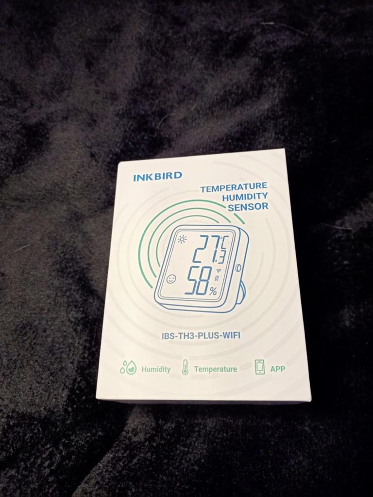 Temperatuur- en vochtigheidssensor, Ophalen of Verzenden, Zo goed als nieuw
