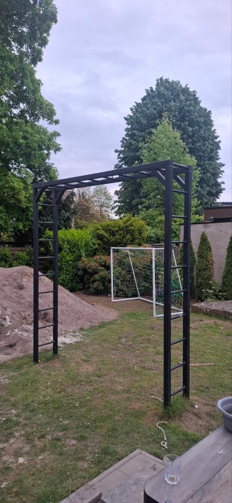 Robuust Klim-, Fitness- & Schommelrek - 260x260cm, Kinderen en Baby's, Speelgoed | Buiten | Speeltoestellen, Ophalen of Verzenden